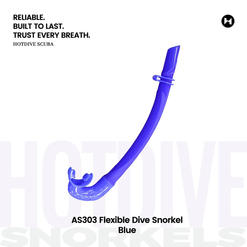 AS303 Flexible Dive Snorkel - 2