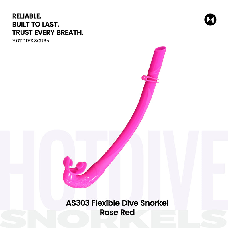 AS303 Flexible Dive Snorkel - 7