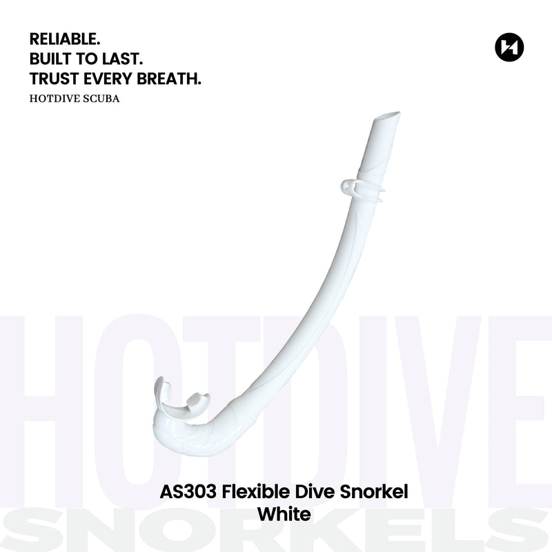 AS303 Flexible Dive Snorkel - 3