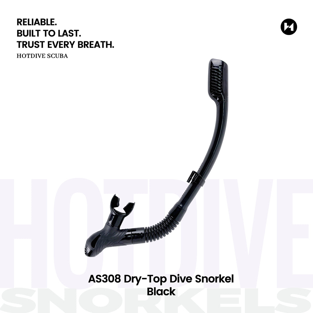 AS308 Dry-Top Dive Snorkel