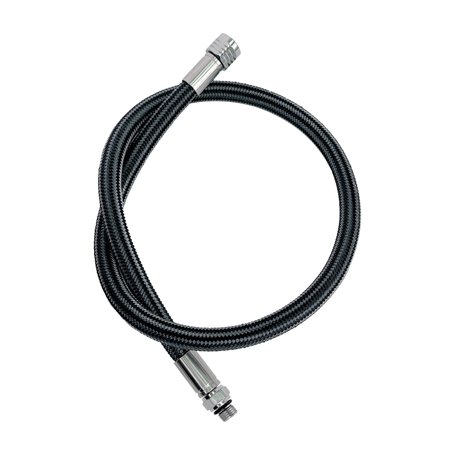 HOTDIVE Hi-flex Colorful Braided Low Pressure Second Stage Hose