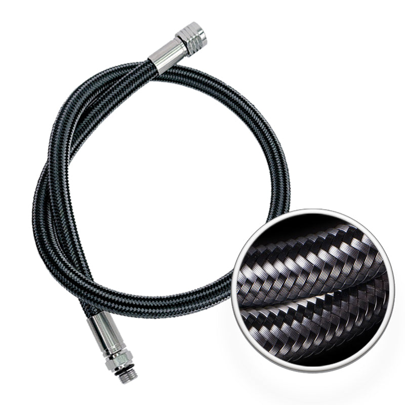 HOTDIVE Hi-flex Colorful Braided Low Pressure Second Stage Hose