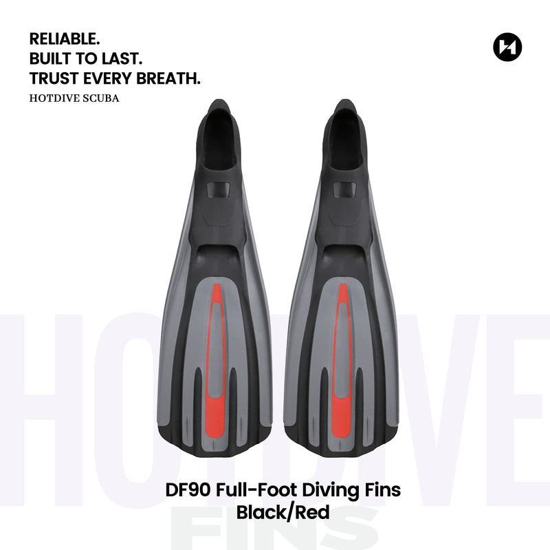 DF90 Full-Foot Diving Fins - 1