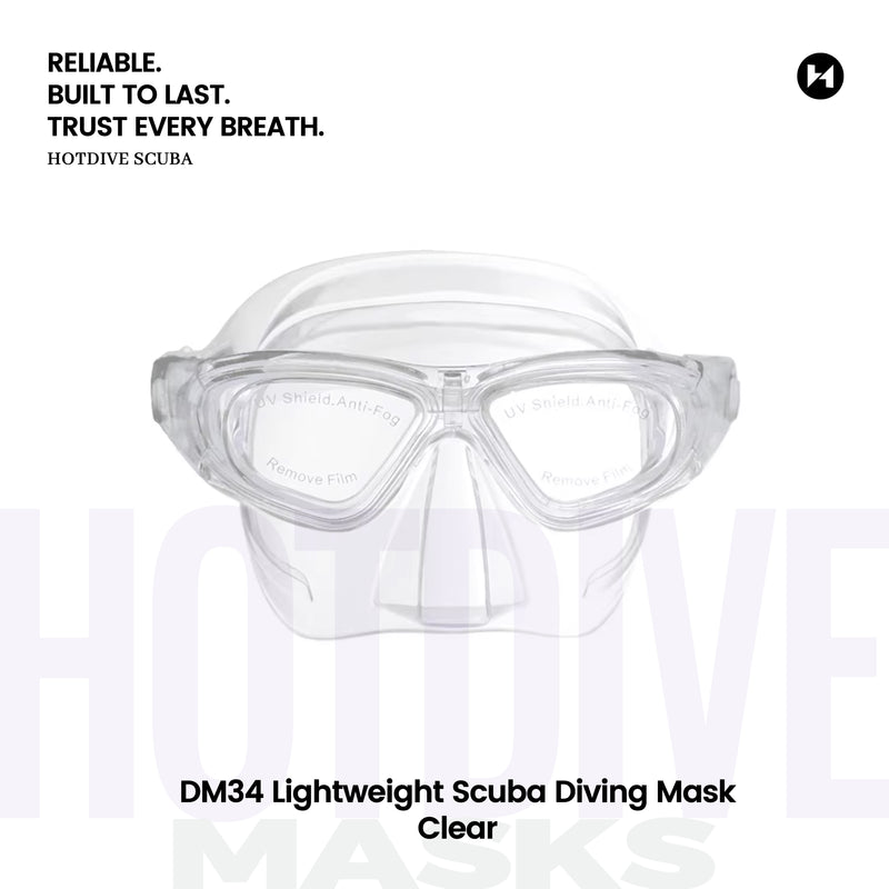 DM34 Lightweight Scuba Diving Mask - 5