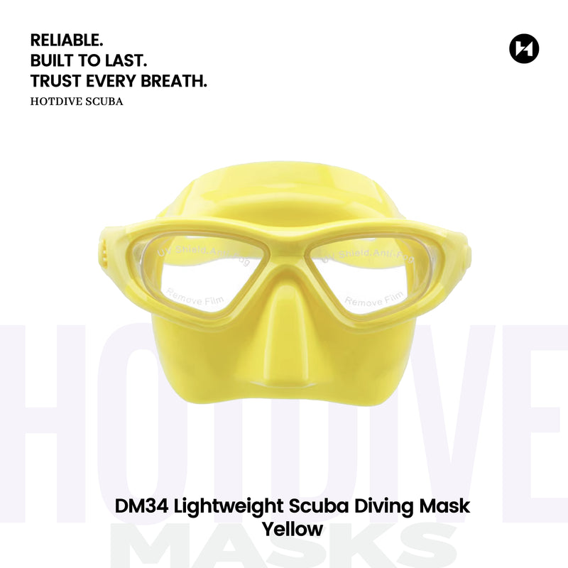 DM34 Lightweight Scuba Diving Mask - 2