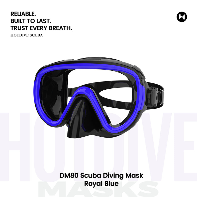 DM80 Scuba Diving Mask - 1