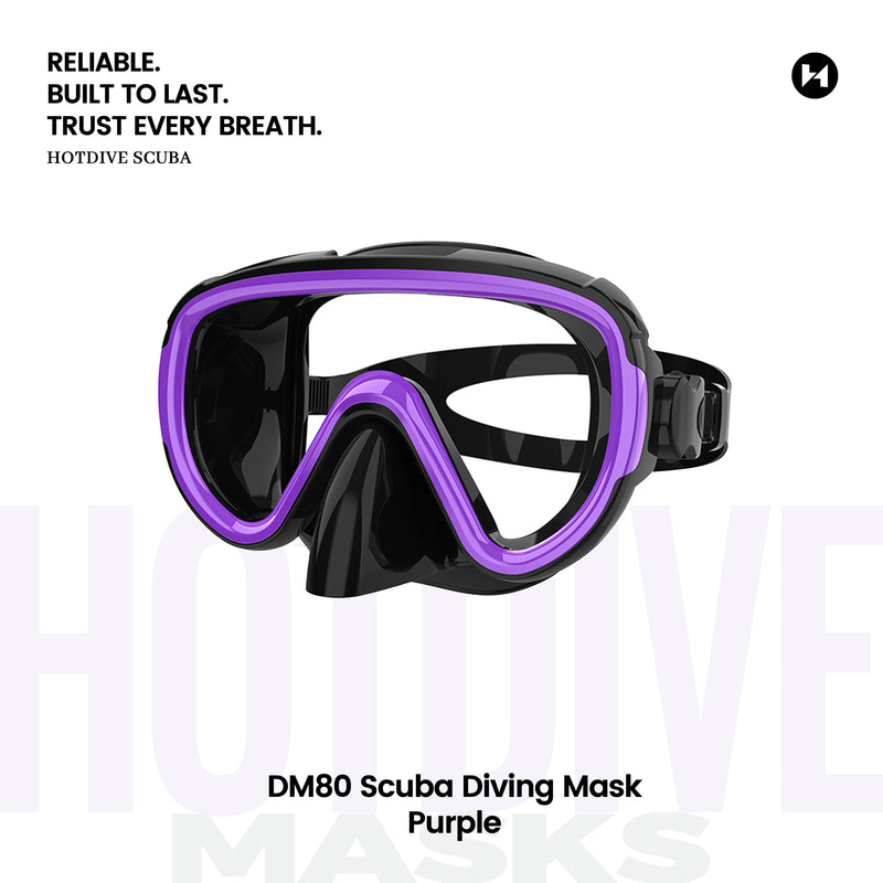 DM80 Scuba Diving Mask - 7