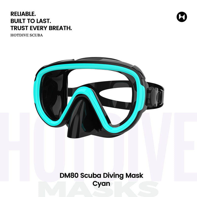 DM80 Scuba Diving Mask - 6