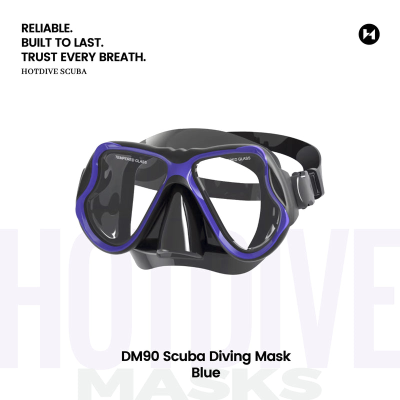 DM90 Scuba Diving Mask - 1