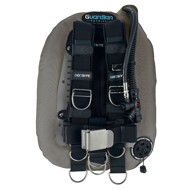 HOTDIVE Tech Diving Donut BCD with Single Tank Quick Adjustable Hard Harness - 14