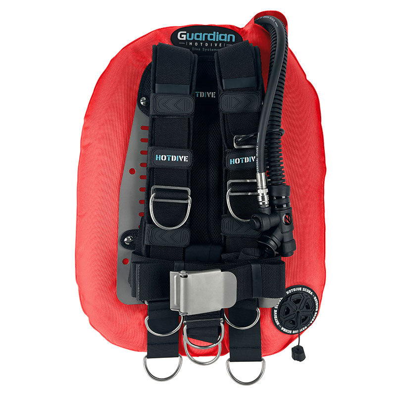 HOTDIVE Tech Diving Donut BCD with Single Tank Quick Adjustable Hard Harness - 4