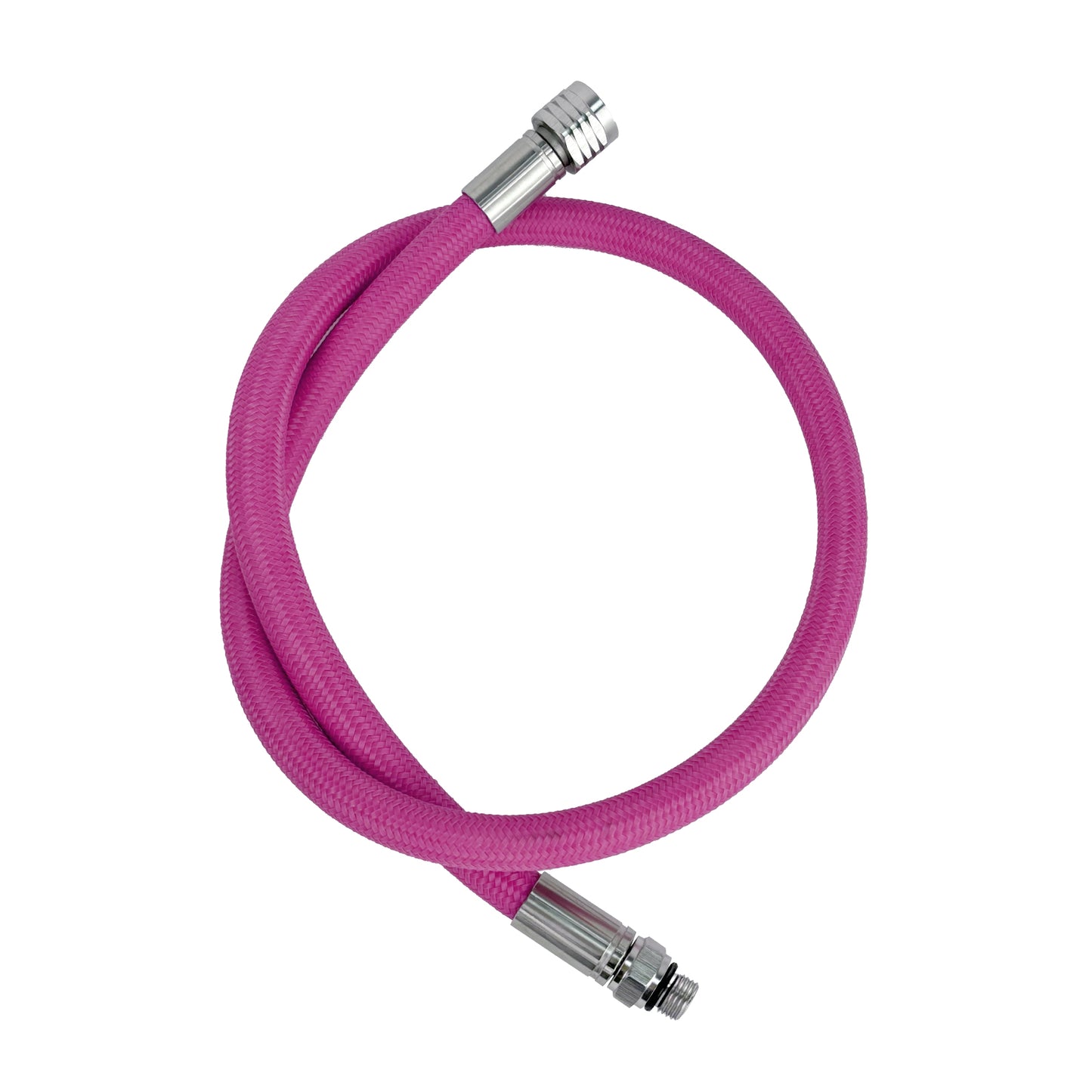 HOTDIVE Hi-flex Colorful Braided Low Pressure Second Stage Hose