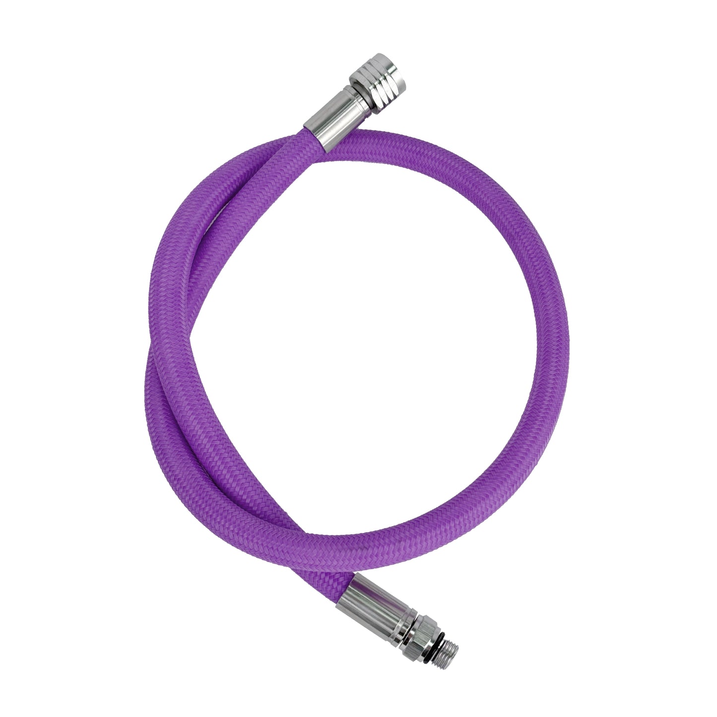 HOTDIVE Hi-flex Colorful Braided Low Pressure Second Stage Hose