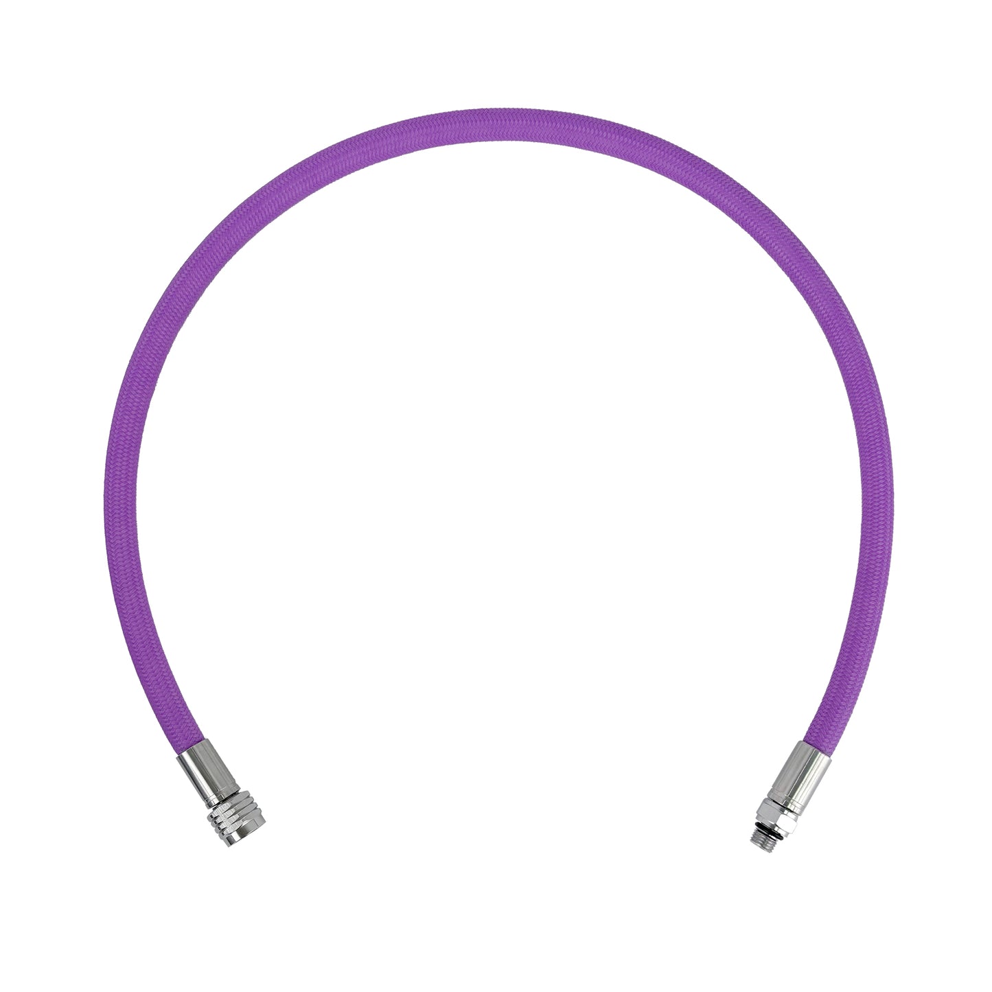 HOTDIVE Hi-flex Colorful Braided Low Pressure Second Stage Hose