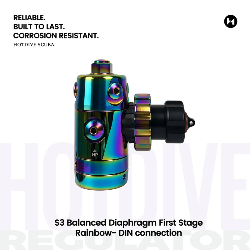 S3 Balanced Diaphragm First Stage - 3