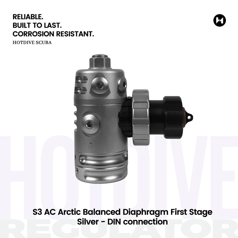 S3 AC Arctic Balanced Diaphragm First Stage - 3