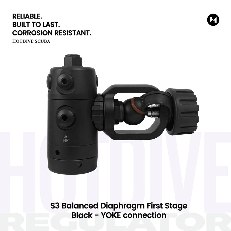 S3 Balanced Diaphragm First Stage - 6