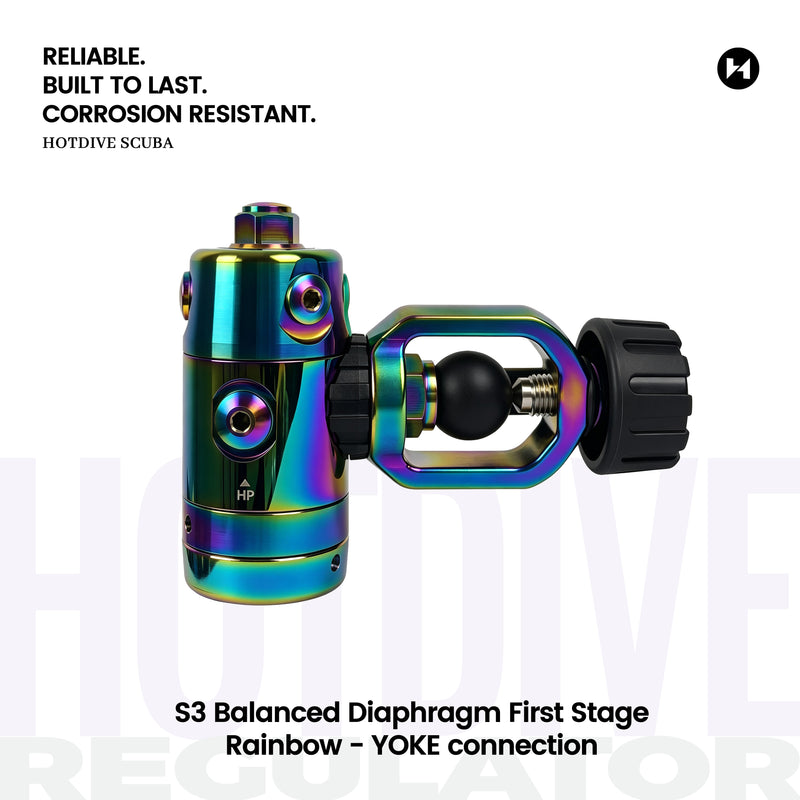 S3 Balanced Diaphragm First Stage - 5