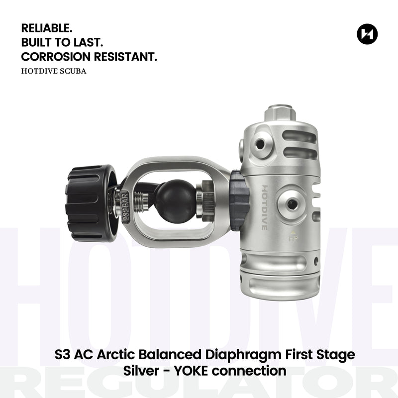 S3 AC Arctic Balanced Diaphragm First Stage - 4