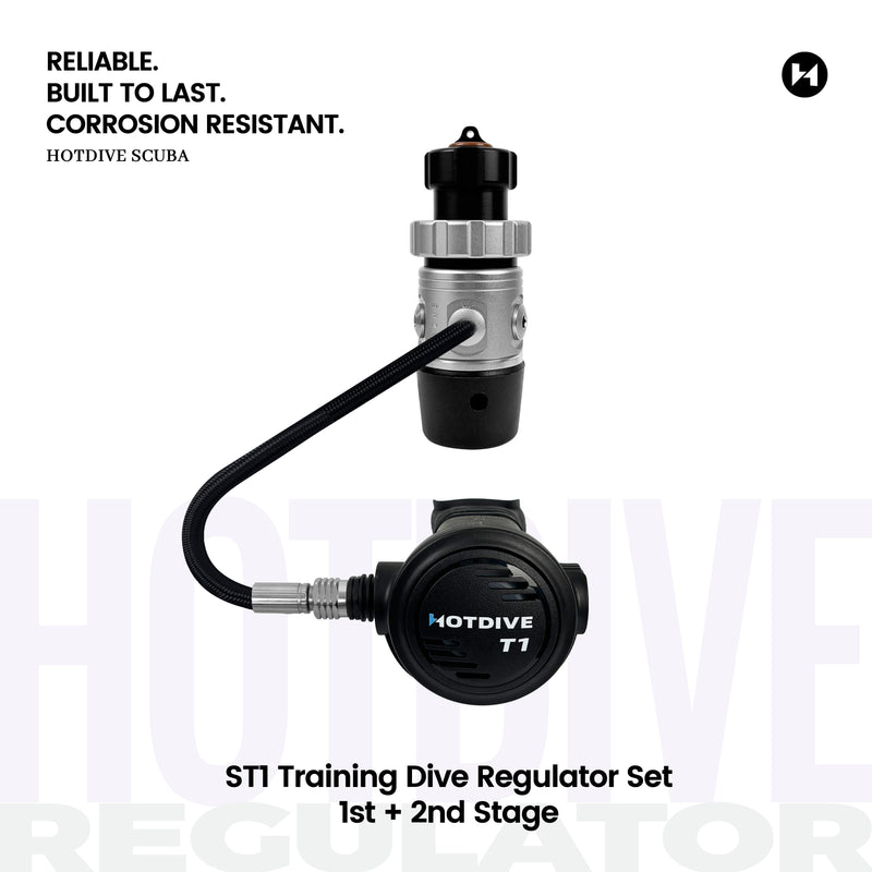 ST1 Training Dive Regulator Set - 2