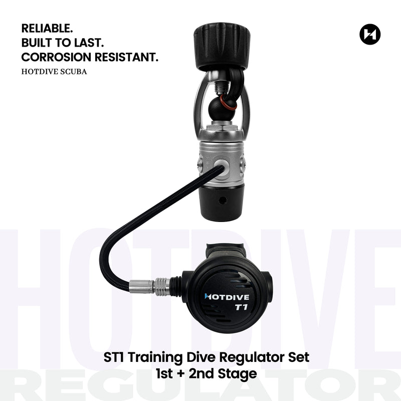 ST1 Training Dive Regulator Set - 5