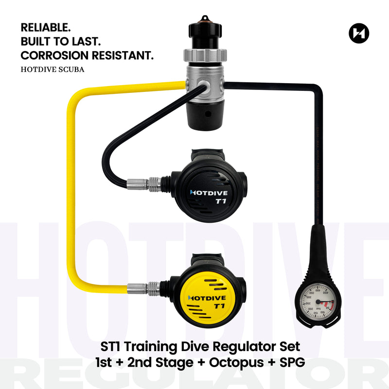 ST1 Training Dive Regulator Set - 4