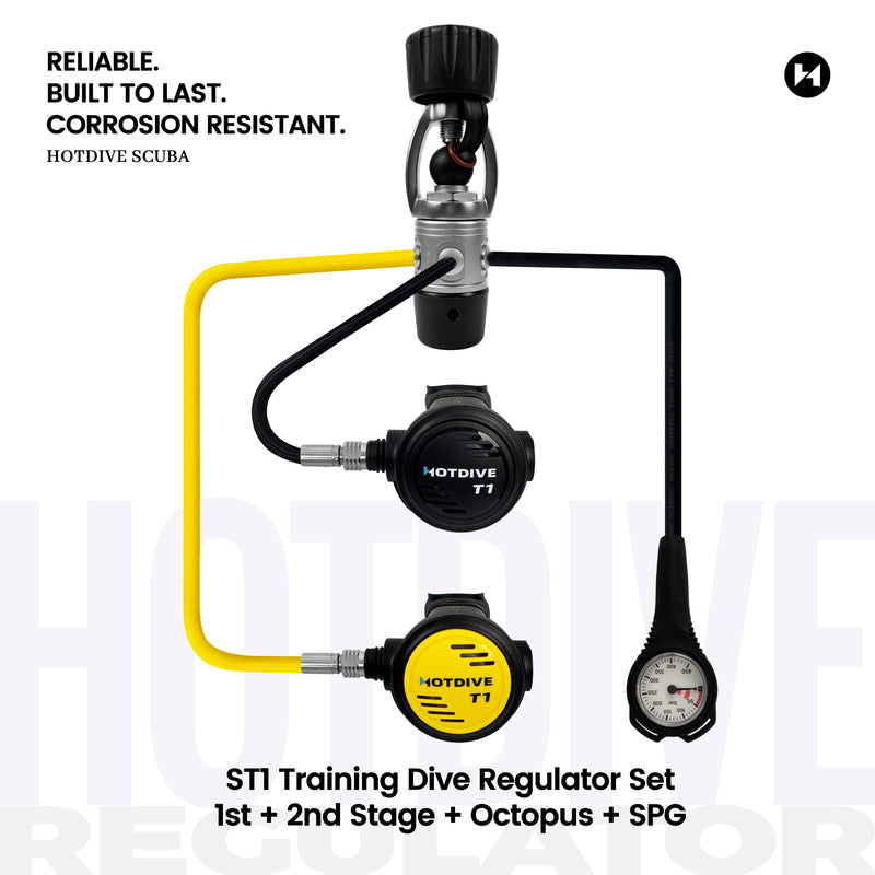 ST1 Training Dive Regulator Set - 1