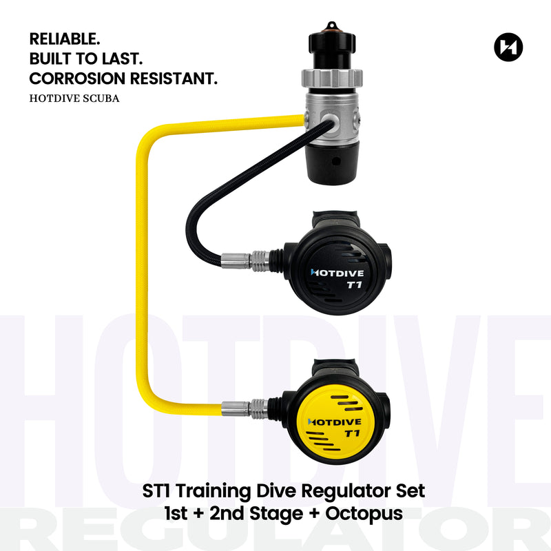 ST1 Training Dive Regulator Set - 3