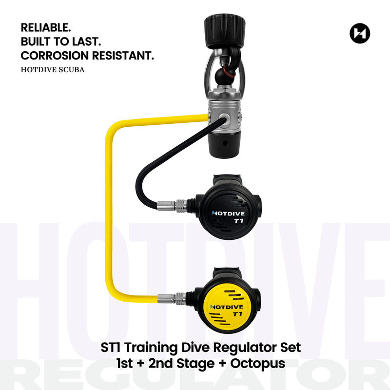 ST1 Training Dive Regulator Set - 6