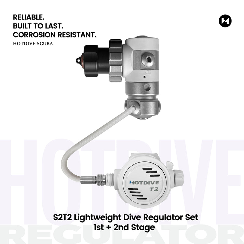 S2T2 Lightweight Dive Regulator Set - 17