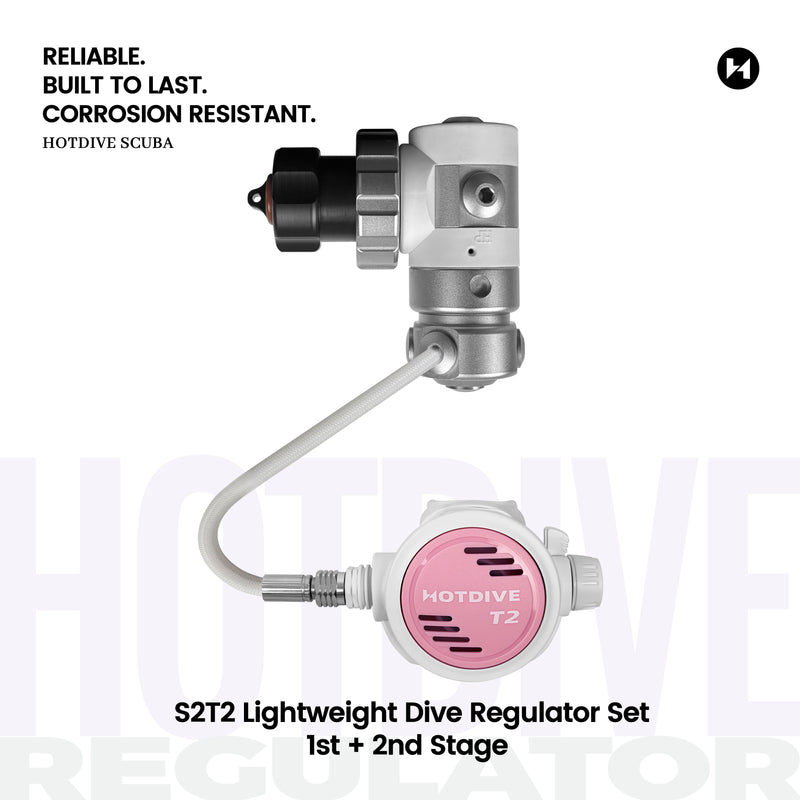 S2T2 Lightweight Dive Regulator Set - 29