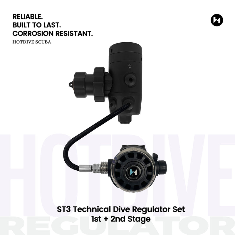 ST3 Technical Dive Regulator Set - 10
