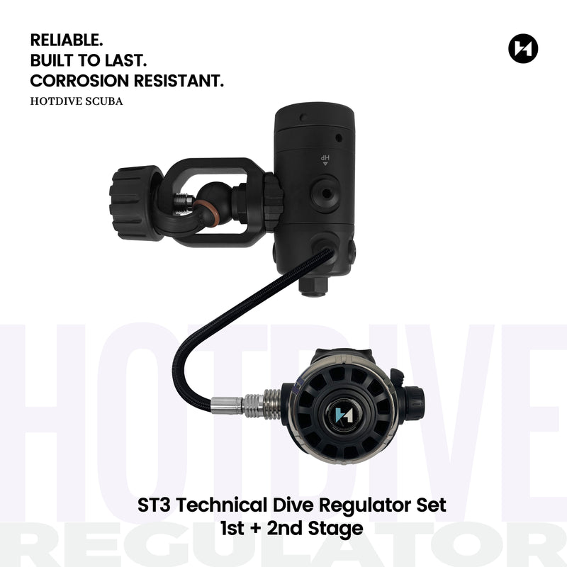 ST3 Technical Dive Regulator Set - 12