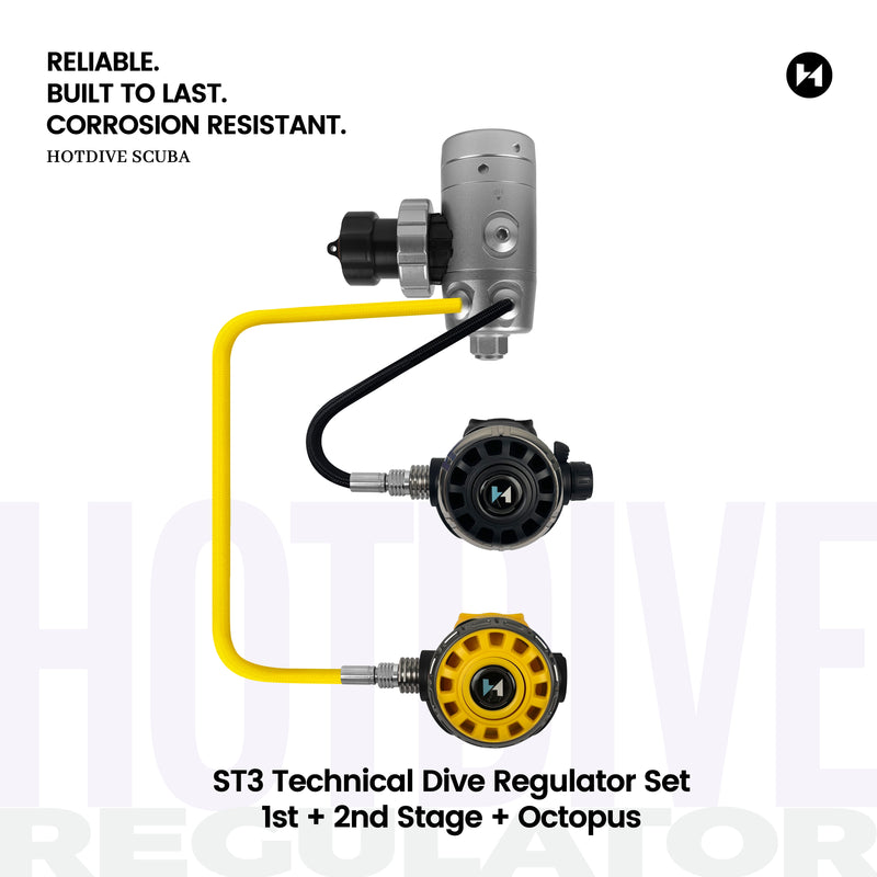 ST3 Technical Dive Regulator Set - 5