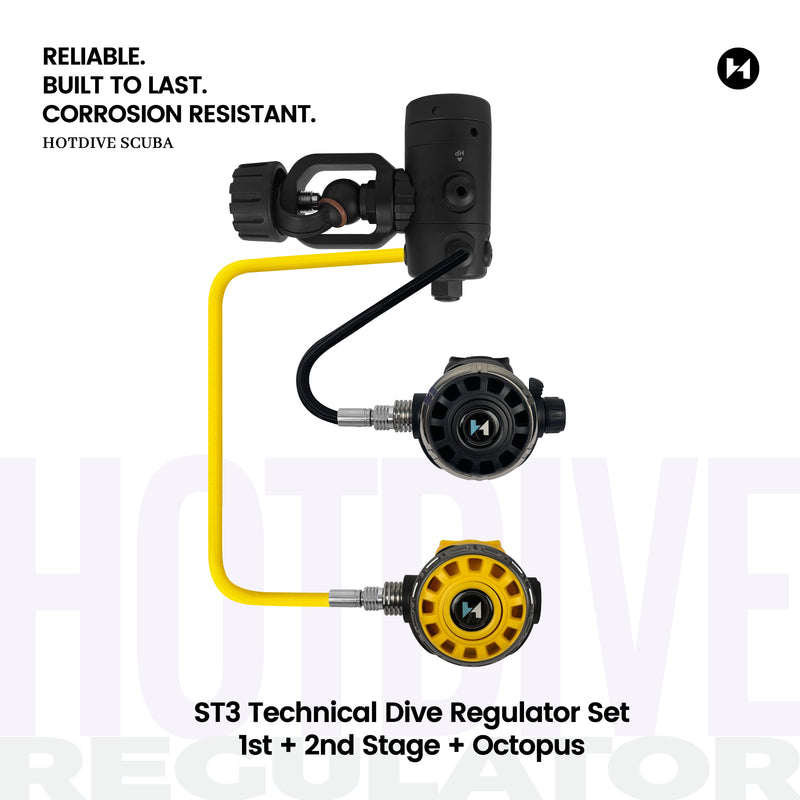 ST3 Technical Dive Regulator Set - 8