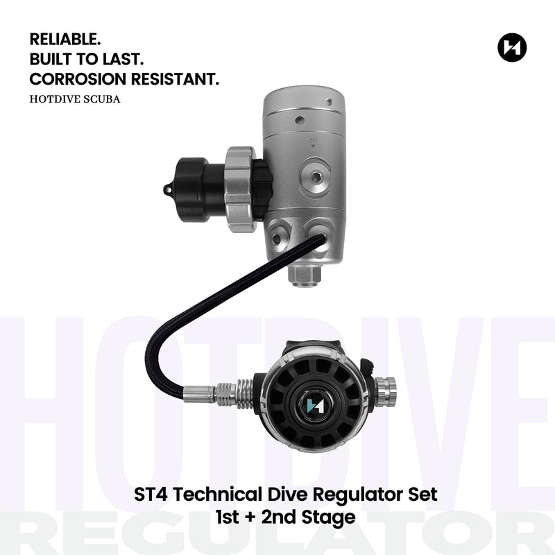 ST4 Technical Dive Regulator Set - 13