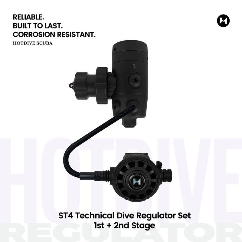 ST4 Technical Dive Regulator Set - 17