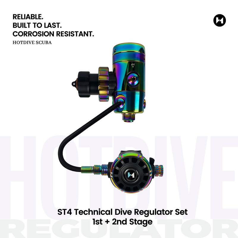 ST4 Technical Dive Regulator Set - 15