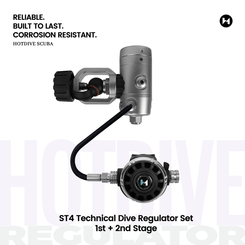 ST4 Technical Dive Regulator Set - 14