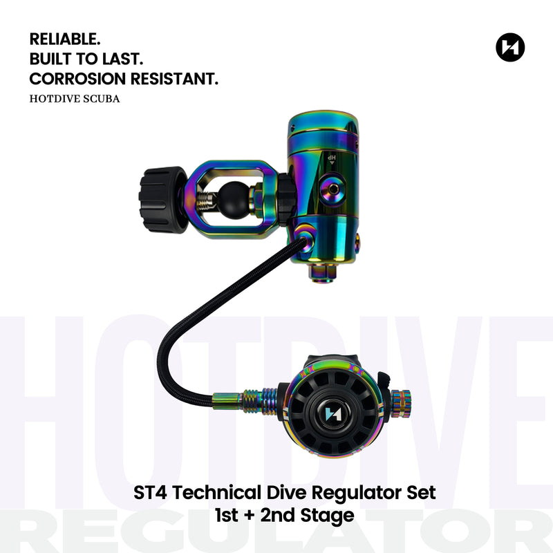 ST4 Technical Dive Regulator Set - 16