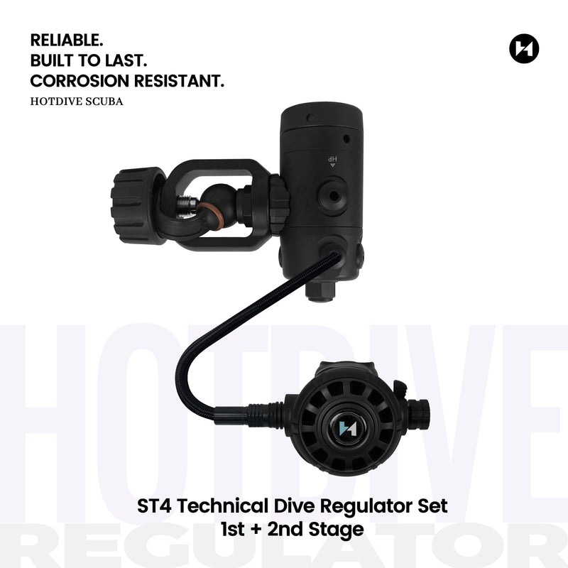 ST4 Technical Dive Regulator Set - 18