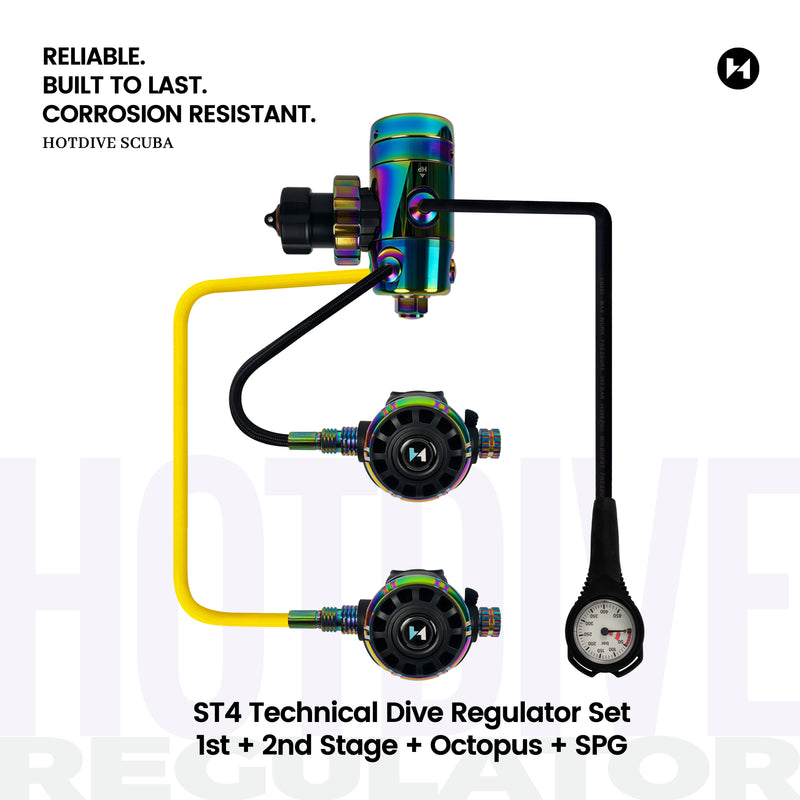 ST4 Technical Dive Regulator Set - 2