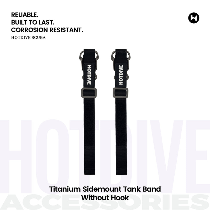 Titanium Sidemount Tank Band - 2