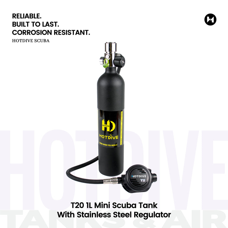 T20 1L Mini Scuba Tank - 2