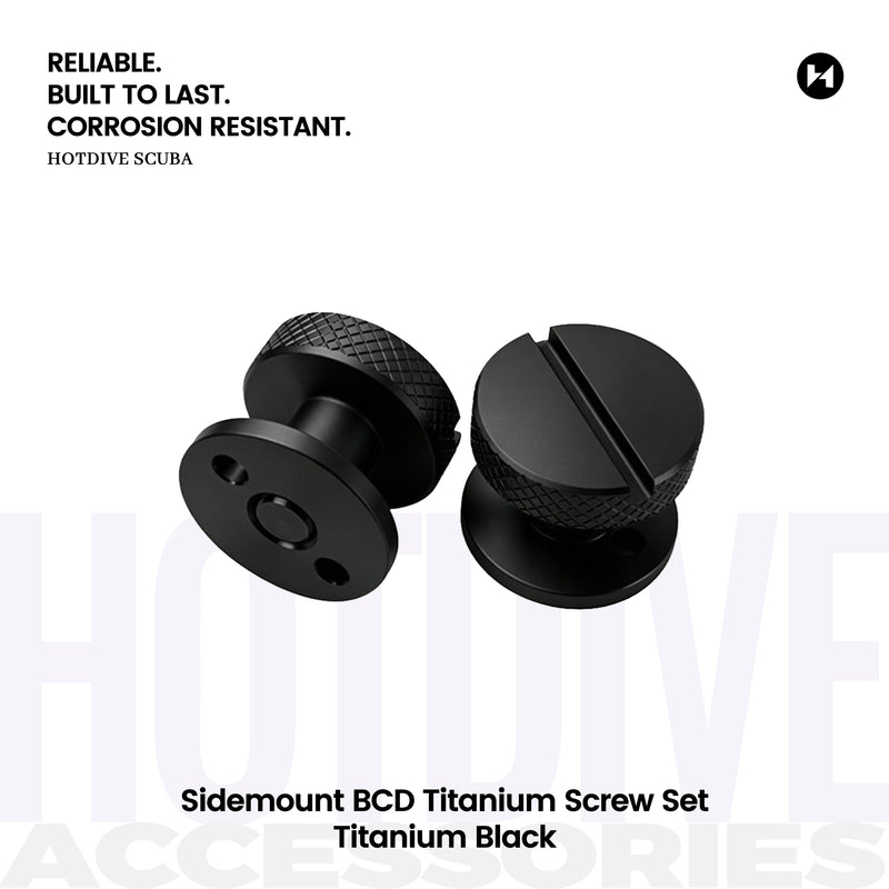 Sidemount BCD Titanium Screw Set - 1