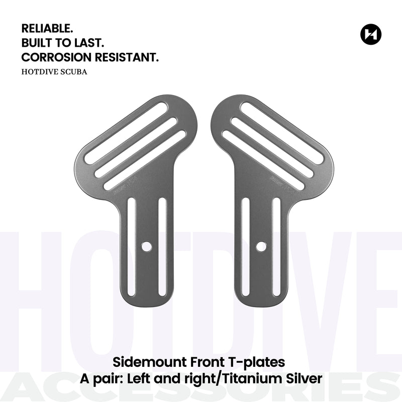 Sidemount Front T-Plates - 2