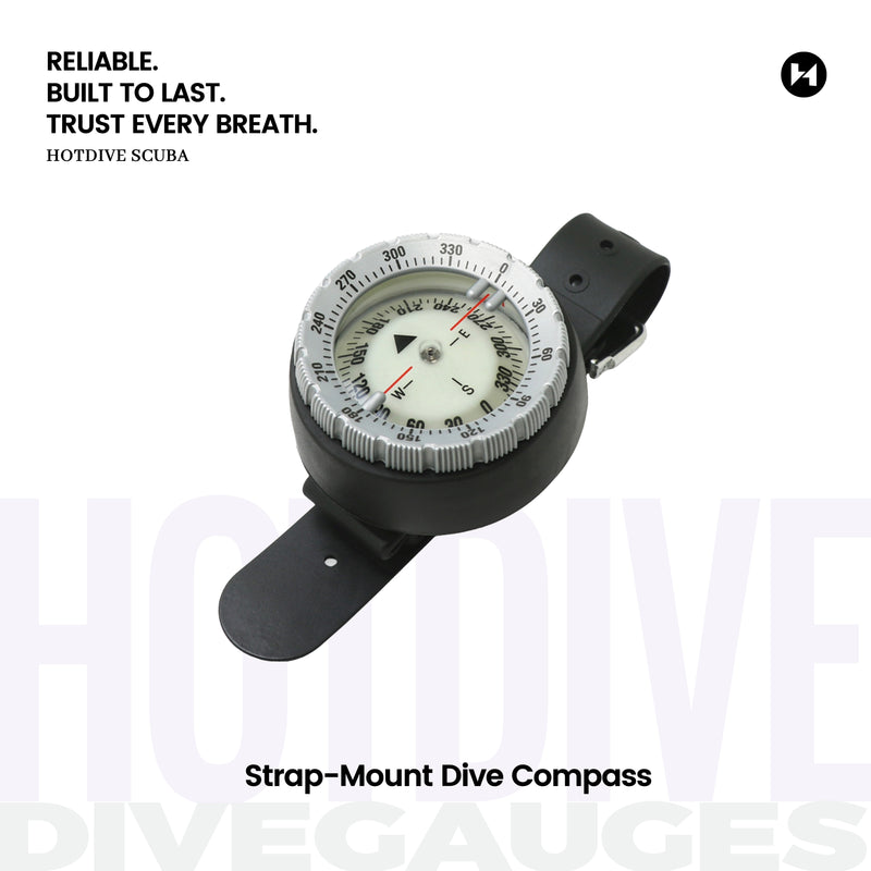Strap-Mount Dive Compass - 2