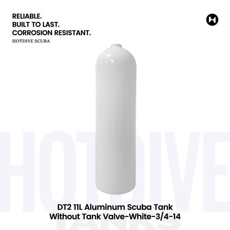 DT2 11L Aluminum Scuba Tank - 2