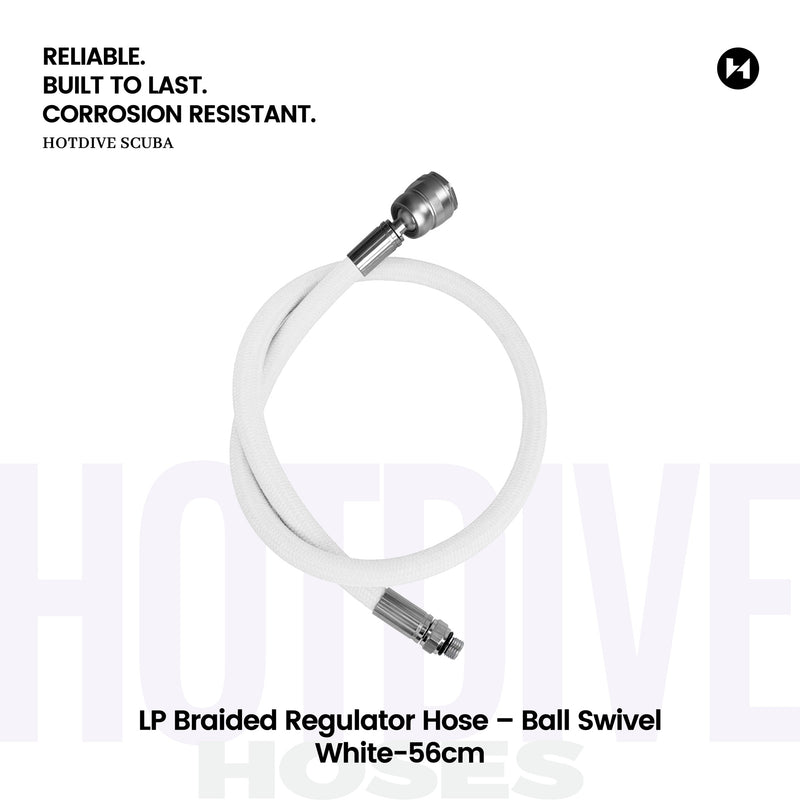LP Braided Regulator Hose – Ball Swivel - 13