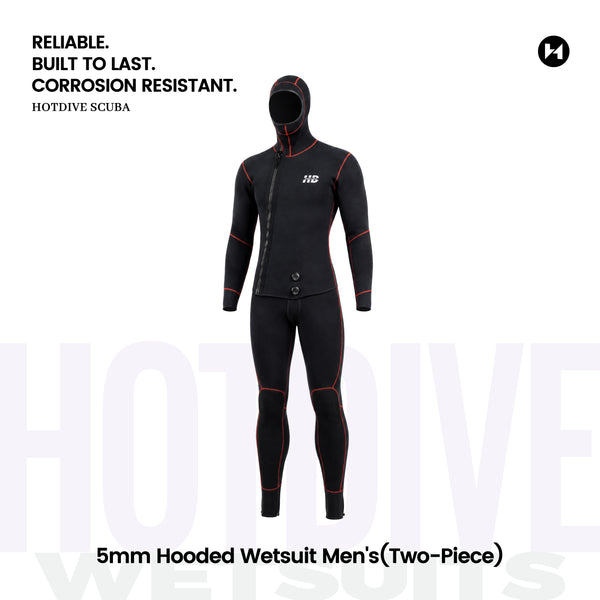 BLAZE Men's 5mm Hooded Wetsuit